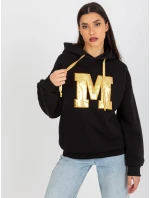 Dámská mikina EM BL 656 1.16 černá - FPrice