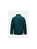 Pánská péřová bunda PEAK PERFORMANCE M Helium Down Jacket, zelená barva Pánská péřová bunda PEAK PERFORMANCE M Helium Down Jacket, zelená barva