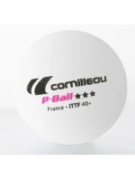 Míčky na stolní tenis Cornilleau P-BALL ITTF bílé 3 ks. Míčky na stolní tenis Cornilleau P-BALL ITTF bílé 3 ks.