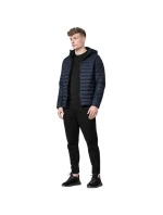 Pánská bunda H4L22-KUMP003 tmavě modrá - 4F