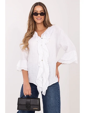 Košile s dlouhým rukávem model 226240 Italy Moda Košile s dlouhým rukávem model 226240 Italy Moda