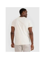 Pánské tričko s potiskem 4F 4FWSS25TTSHM1980-11S Pánské tričko s potiskem 4F 4FWSS25TTSHM1980-11S