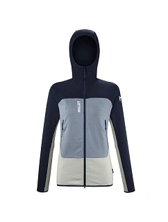 Bunda MILLET FUSION GRID HOODIE W, béžová