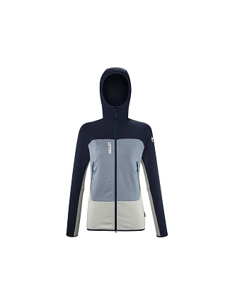 Bunda MILLET FUSION GRID HOODIE W, béžová Bunda MILLET FUSION GRID HOODIE W, béžová