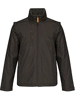 Kariban K 639 2-v-1 bunda s odepínacími rukávy 20.K639 dark grey/orange/dark grey Kariban K 639 2-v-1 bunda s odepínacími rukávy 20.K639 dark grey/orange/dark grey