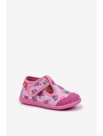 Bačkory Baleríny Befado S Míšou 209P038 Šedě-Růžové