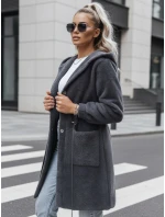 Dámský kabát MELBY šedý FashionStreet NY0479