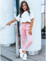 Dámské tepláky FITS růžové UY0553