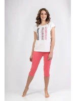 Pyžamo Regina 701 cr/r M-XL W25 dámské Pyžamo Regina 701 cr/r M-XL W25 dámské