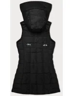 Černá dámská vesta s kapucí S'West (B8225-1) Černá dámská vesta s kapucí S'West (B8225-1)