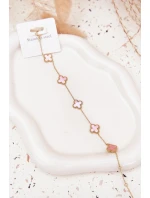 Náramek S Přívěsky Nerezová Ocel Zlato-Růžová