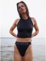 Plavky Dámské kalhotky THONG-NYLON KW0KW02579BEH - Calvin Klein