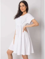 Dámské šaty RV SK 6761.68 bílé - FPrice