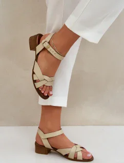 Sandály na podpatku model 210706 Step in style