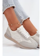 Sneakersy Dámské sportovní Bílá-Šedá Tarlisse