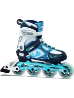 FILA SKATES kolečkové brusle LEGACY PRO 84 LADY blue-white-llgtblue 37