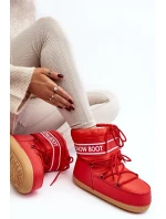 Dámské vázané sněhule Červené Soia