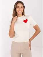 Jumper IT SW 93007.26 světle béžový