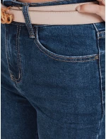 Dámské úzké džíny modré FashionStreet UY2778