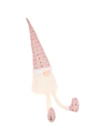 DEKORATIVNÍ TRPASLÍK LESKLÝ SANTA 38+20CM RŮŽOVÝ DEKORATIVNÍ TRPASLÍK LESKLÝ SANTA 38+20CM RŮŽOVÝ