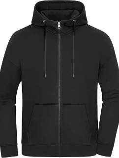 Daiber 8043 Těžká unisex oversize mikina s kapucí 02.8043 black