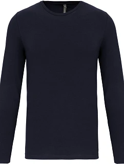 Kariban K 3016 Elastické tričko s dlouhým rukávem 20.3016 navy