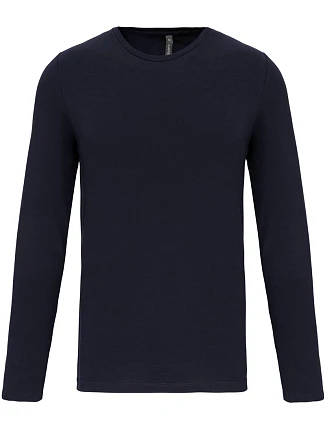 Kariban K 3016 Elastické tričko s dlouhým rukávem 20.3016 navy