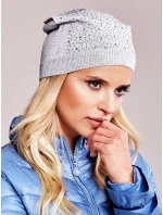 Dámská čepice AT CZ 1716501 světle šedá
