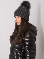 Dámská čepice.93 tmavě šedá