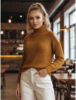 Dámský svetr ARIEL žlutý FashionStreet MY1707 Dámský svetr ARIEL žlutý FashionStreet MY1707