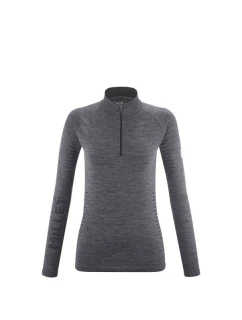 Spodní prádlo MILLET W Drynamic Warm 44958 Zip graphite
