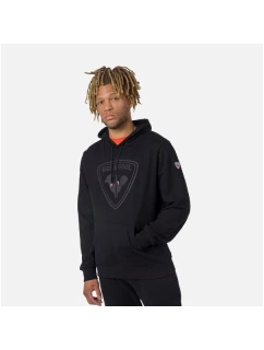 Rossignol LOGO SWEAT HOOD FL mikina černá