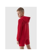 Chlapecká mikina na zip s kapucí 4F Junior