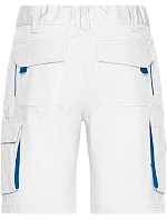 Daiber JN 872 (62) Pracovní bermudy - Color 02.872X white/royal Daiber JN 872 (62) Pracovní bermudy - Color 02.872X white/royal