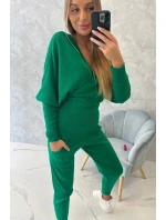 Dvoudílná souprava svetrů zelená Dvoudílná souprava svetrů zelená