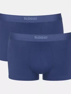 Pánské boxerky EVER Ease Hipster 2P - UNKNOWN - tm. modré 6312 - SLOGGI
