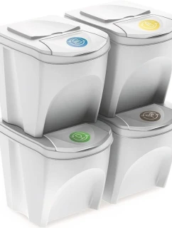 Odpadkový koš 25 l SORTIBOX SET4 BALENÍ DIAMANTOVÉHO EMBERGERU