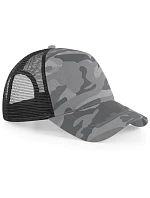 Beechfield B 694 5 panelová Trucker kšiltovka "Camo" 53.0694 arctic camo Beechfield B 694 5 panelová Trucker kšiltovka "Camo" 53.0694 arctic camo