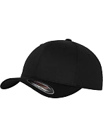 Flexfit 6277 6 Panelová kšiltovka Flexfit Wooly Combed 55.6277 black/black
