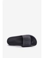 Lehké Pánské Žabky S Logem Big Star OO174030 Černé