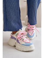 Dámské tenisky na masivní podrážce vícebarevné Nevela