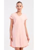 Dámská noční košile s krátkým rukávem Sandra Dámská noční košile s krátkým rukávem Sandra