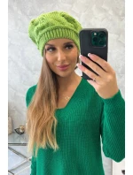 Dámská čepice Sofia K369 pistácie