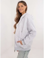 Mikina CLM BL 1044 1.96 světle šedá Mikina CLM BL 1044 1.96 světle šedá