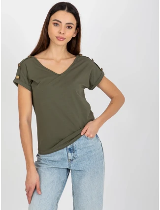 Dámská halenka TW BZ BL 1006.56 tmavá khaki