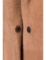 M808 Oříznuté teddy sako - béžové M808 Oříznuté teddy sako - béžové