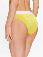 Dámské kalhotky Tommy Jeans UW0UW04208-ZGQ žluté - Tommy Hilfiger Dámské kalhotky Tommy Jeans UW0UW04208-ZGQ žluté - Tommy Hilfiger
