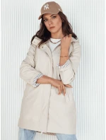 Dámská přechodná bunda KELION béžová FashionStreet TY4152