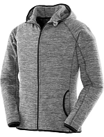 Spiro S 245F Dámská mikrofleecová mikina s kapucí 29.245F grey/black