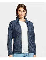 Promodoro 7725 Dámská pletená fleecová bunda 40.7725 heather grey Promodoro 7725 Dámská pletená fleecová bunda 40.7725 heather grey